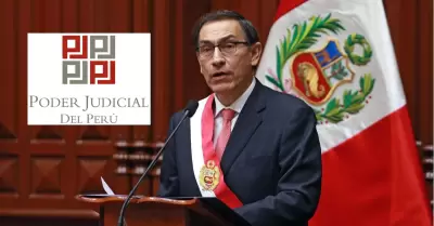 Poder Judicial rechaza pedido de Mart�n Vizcarra para recuperar su libertad