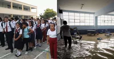 Minedu adelanta cierre del a�o escolar en por riesgo de Fen�meno 'El Ni�o'