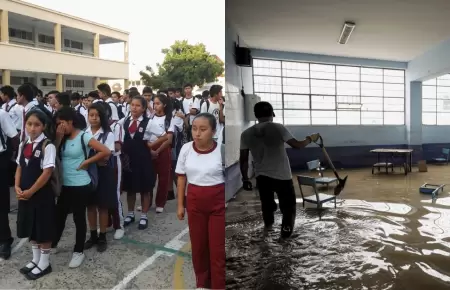 Minedu adelanta cierre del a�o escolar en por riesgo de Fen�meno 'El Ni�o'