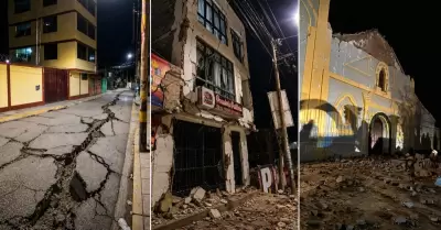 Sismo en Junin