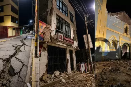 Sismo en Junin