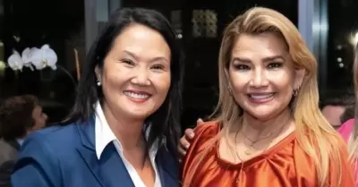 Keiko Fujimori invita a expresidenta de Bolivia a toma de mando