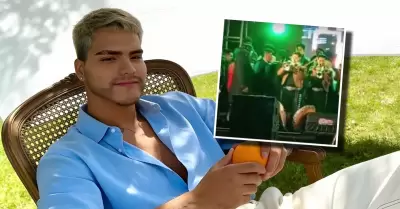 Cantante peruano protagoniza pelea