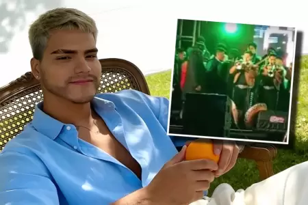 Cantante peruano protagoniza pelea