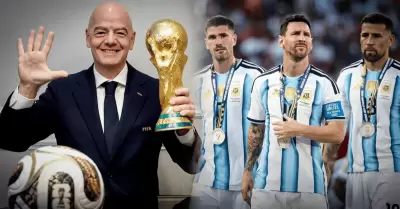 Gianni Infantino env�a mensaje a Argentina tras la final del Mundial 2026