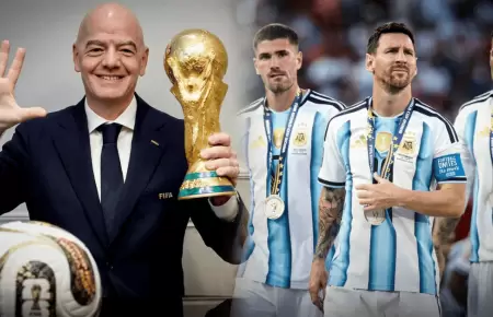 Gianni Infantino env�a mensaje a Argentina tras la final del Mundial 2026