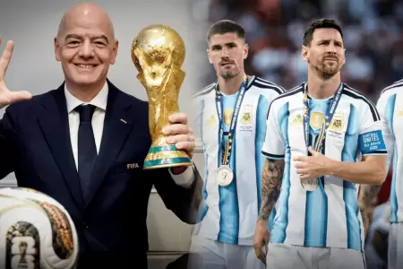 Gianni Infantino env�a mensaje a Argentina tras la final del Mundial 2026