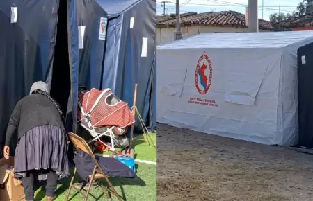 Reportan robos a damnificados del sismo en el distrito de Chupuro, Jun�n