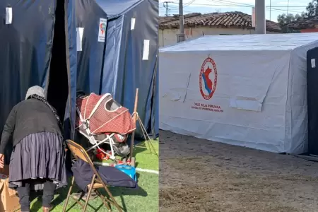 Reportan robos a damnificados del sismo en el distrito de Chupuro, Jun�n