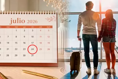 �Ser� feriado largo desde el 24 de julio?
