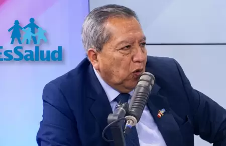 Presidente de EsSalud asegura el suficiente abastecimiento para tratar la hemofi