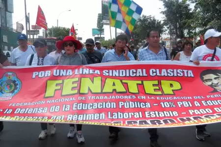 FENATEP era el sindicato ligado a Pedro Castillo.