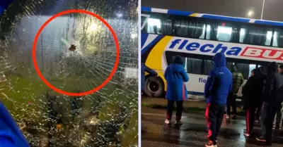 El ataque a balazos al bus de los hinchas de Tigre.