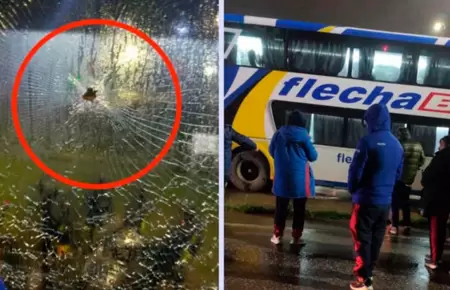 El ataque a balazos al bus de los hinchas de Tigre.