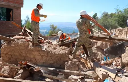 Situaci�n cr�tica en Jun�n tras fuerte sismo y posteriores r�plicas.