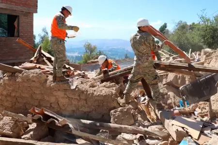 Situaci�n cr�tica en Jun�n tras fuerte sismo y posteriores r�plicas.