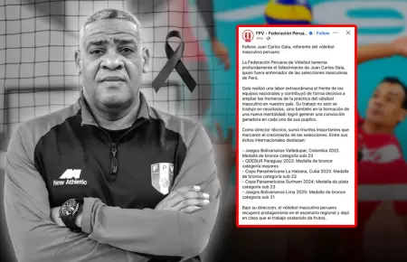 FPV y la Liga de V�ley lamentaron la p�rdida.