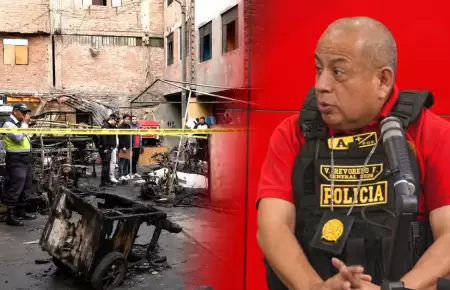 El general PNP brind� detalles de la hip�tesis que se maneja del caso.