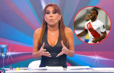 Magaly arremete contra Jefferson Farf�n por constantes ataques