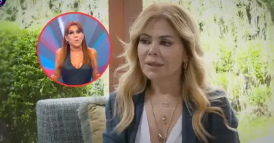 Gisela Valc�rcel no descarta ir al programa de Magaly