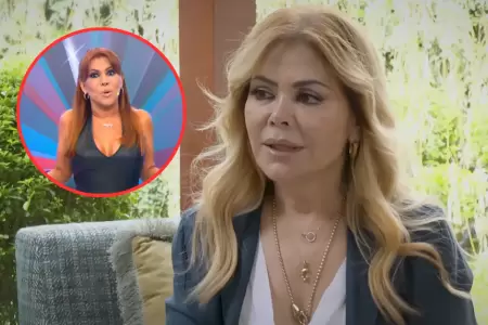 Gisela Valc�rcel no descarta ir al programa de Magaly