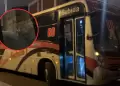 SJM: Nuevo ataque contra bus de Nueva Am�rica deja a conductor herido tras recibir impacto de bala