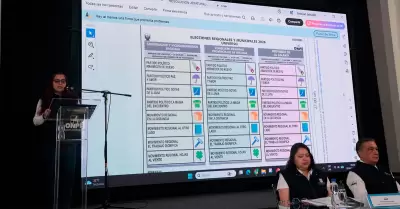 ONPE aprueba seis modelos de c�dulas para las Elecciones Regionales y Municipale