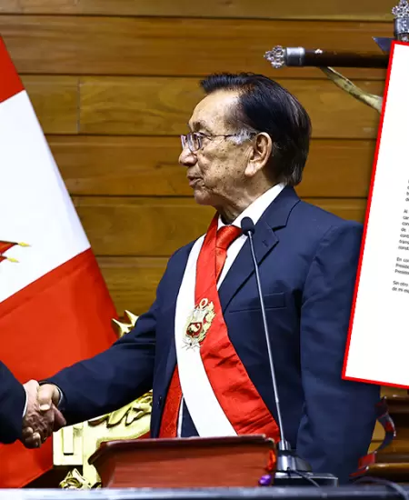 Aclar� que Balc�zar solo dejar� de ser parlamentario el 26 de julio.