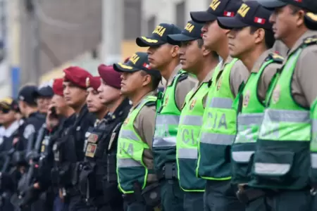 Pago extraordinario para polic�as y Fuerzas Armadas
