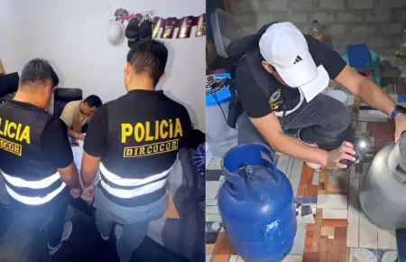 Dos suboficiales fueron detenidos por preseunta extorsi�n a comerciante de gas
