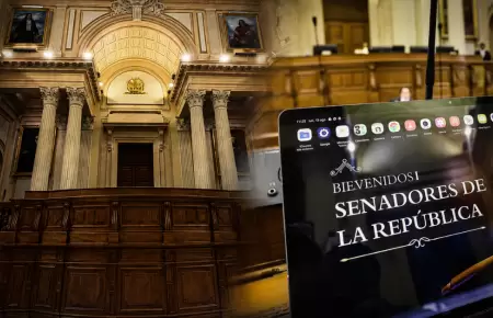 Juramentaci�n de senadores