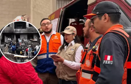 Ministra de la Mujer se pronuncia tras incendio en La Victoria que dej� 10 muert