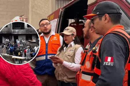 Ministra de la Mujer se pronuncia tras incendio en La Victoria que dej� 10 muert