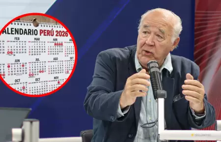 Garc�a Bela�nde sugiere a Keiko reducir feriados
