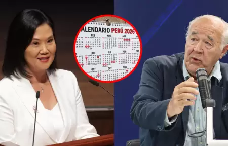Garc�a Bela�nde sugiere a Keiko reducir feriados