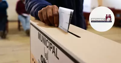 Reniec entrega a la ONPE primera actualizaci�n de datos