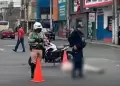 Trujillo: Cami�n cisterna atropella y mata a vendedor con discapacidad