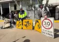 Detienen a un hombre tras hallar se�ales de tr�nsito, placas y cableado presuntamente ilegal en chatarrer�as de Tacna