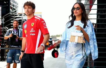 Charles y Alexandra Leclerc estar�an esperando su primer beb�