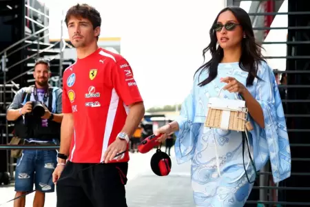 Charles y Alexandra Leclerc estar�an esperando su primer beb�