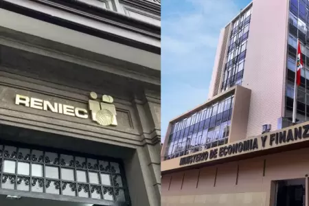 Reniec recibe transferencia del MEF