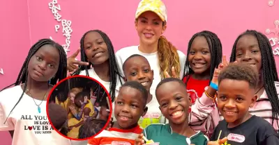 Shakira y la emotiva promesa a los ni�os de Uganda