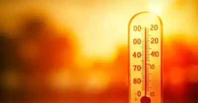 Senamhi advierte alerta roja por incremento de temperatura