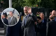 Felipe VI, rey de Espa�a, llega al Per� para la toma de mando de la presidenta electa Keiko Fujimori