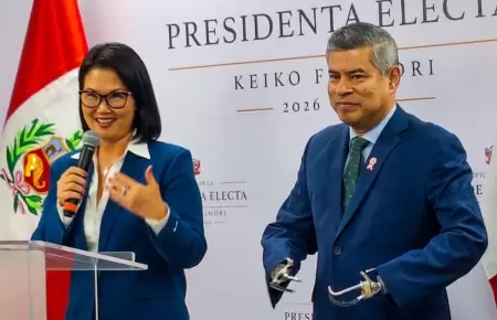 Luis Galarreta afirma que el Gobierno de Fujimori ser� de di�logo abierto.
