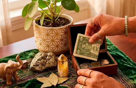 �D�nde guardar un d�lar para la prosperidad?
