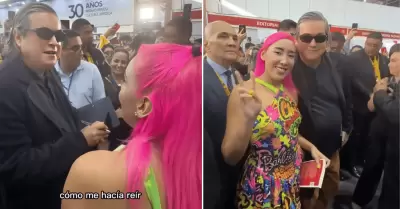 Jaime Bayly tiene emotivo reencuentro con 'Cint G', hija de Tongo
