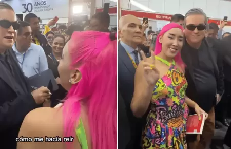 Jaime Bayly tiene emotivo reencuentro con 'Cint G', hija de Tongo