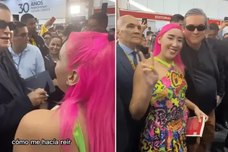 Jaime Bayly tiene emotivo reencuentro con 'Cint G', hija de Tongo