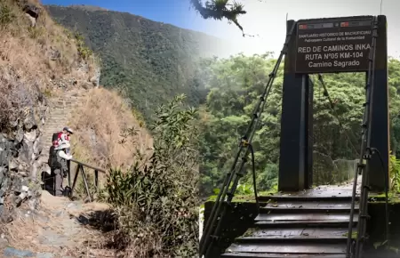 hist�rico tramo Chachabamba-Wi�ay Wayna